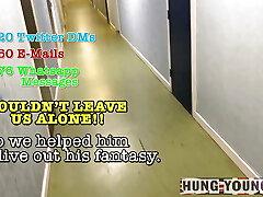 ładny nastolatków trwa 12 obciążenia przez 10x hung authentic scallys condomless