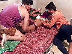Indian Village Threesome Shemale - Shemale Invites Two Young Men To Her House And Quench Their Bum Hunger - Hindi Voice