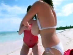 Fabulous Beach, Big Titties porn clip