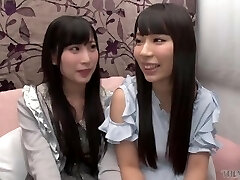 My first girly-girl threeway with two friends from the same university, wet pussy x2, cumming experien