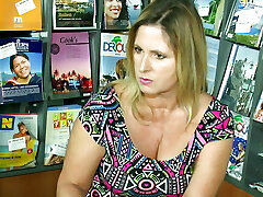 German Cougar with Big Natural Boobs Nymphoman issue #5 ep 4