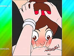 Gravity Falls Parody Cartoon Porn (Part Three): Anal, Labia Licking, Sucking Creampie, Vaginal sex with Two Girls