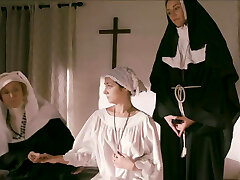 Erotic romp ritual with lesbian nuns