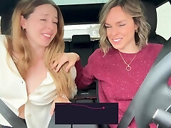 Nadia Foxx And Serenity Cox - And Take On Another Drive Thru With The Lushs On Full Fountain!