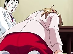 Manga Porn babe rails hard cock in the bathroom