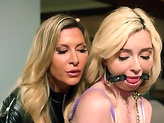 Hot sapphic breezies wearing lingerie - Lexi Lore and Ariel X