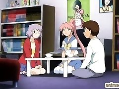 Anime coeds lesbian intercourse