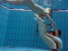 Milana And Katrin Unwrap Eachother Underwater Milana And Katrin Unwrap Eachother Underwater