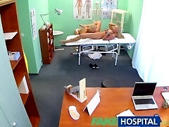 FakeHospital Claustrophobic sexy russian blond seem to love gorgeous nurse