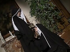 lesbian nuns enjoy hot and sinful sex