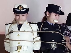Chinese Chicks Police And Navy