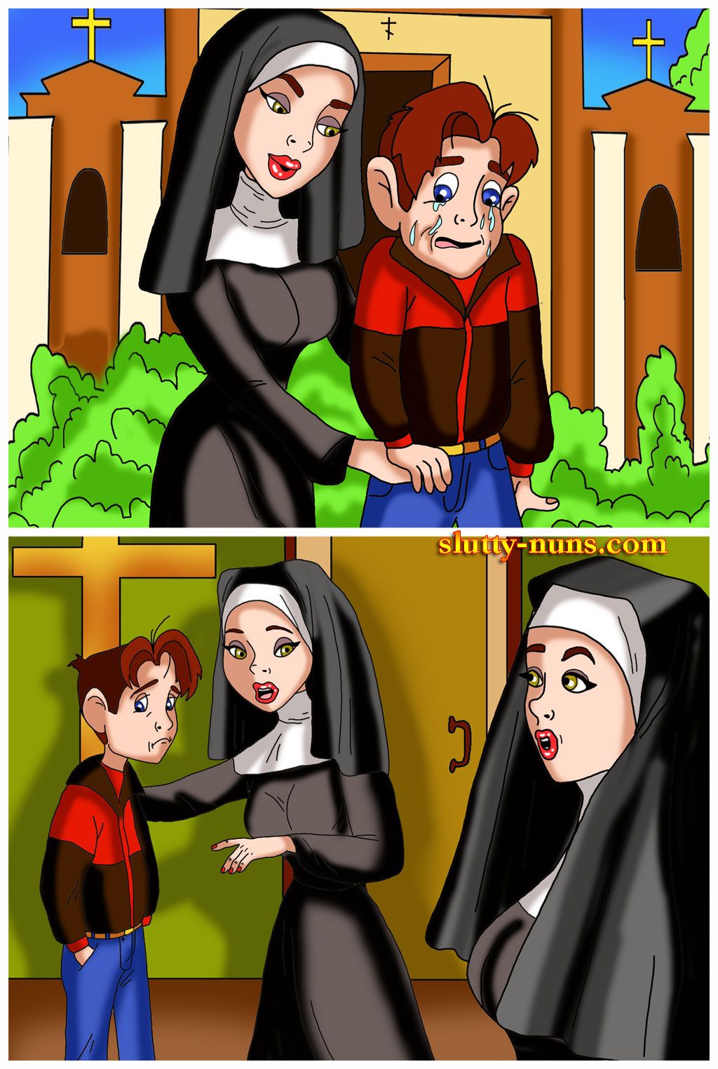 Nun Upskirt