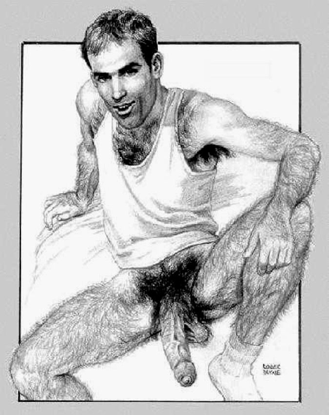 Gay Sex Porn Drawings - Gay Erotic Drawings | Gay Fetish XXX