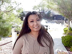 TrikePatrol BBW indian beautiful webcam la lima Krystal Davis Rides Big Foreign Cock
