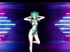 Sexy Miku In Hot russian teen heo Dress Dancing Gradual Undressing 3D HENTAI