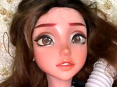 My Doll In Love With The Vacuum Cleaner Hose - Elsa Babe Silicone Love Doll Model Takanashi Mahiru