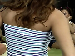 Actual amateurs filming themselves having group sex