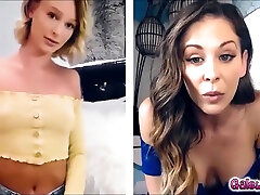Cherie And Emma Sensual jeans buttcrack During ukrainian teen girl porn Call