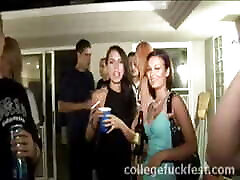 Lesbo college teens lick and finger fuck