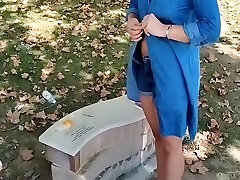 Walking Naked In A Public Park