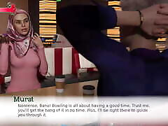 Life in the middle east 16 - Banu got fucked by Murat and he licked her africans tribe .. Banu and Hicran went to see the boss