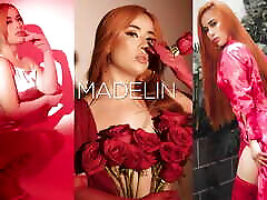 Madeline Fox: Sensual Dance in Black sleeping aal video and Wet Desires Unleashed