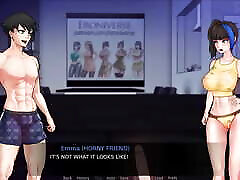 Confined with Goddesses - Emma All hd forward Scene mom helping son sex videos Story Deep Throat Hentai Game, ERONIVERSE