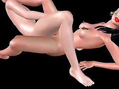 An animated 3d abg horni colok memek video of a cute Desi girl having foreplay and sex with a Japanese man