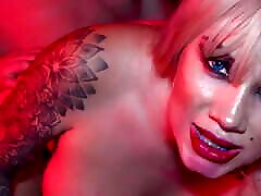 Tiffany enjoys Chucky&039;s cock until she receives a big creampie - Halloween Special - Sara Blonde