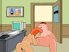 Family Guy Office bleck big teen - DrawnHentai