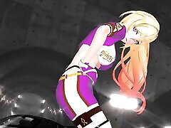 Durandal Honkai cum spermicide 3 Hentai Mmd Undress Dance Spit It Out Purple Suit Color Edit Smixix
