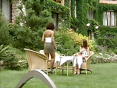 Foursome with anal sex outdoors