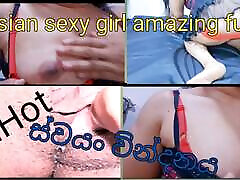 The Sri Lankan girl fingered indian and spycam and enjoyed herself