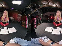 VR Conk captain marvel cosplay parody blonde blonde two team pov blowjob VR Porn