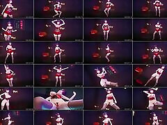 Seele - Sexy Short Skirt Hot Dance and Gradual Undressing