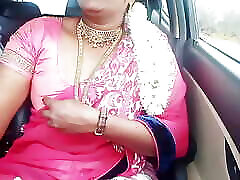 Full Video Telugu Dirty Talks, sexy saree indian telugu aunty nella blowjob with auto driver, car sex