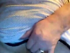 Granny from homemade bdsm threesome feels alone