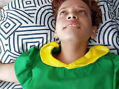 A hot Chilindrina sucks my cock really well, I fuck her pussy until I leave my cum in her ass