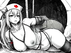 Manga BDSM video slides consisting of 130 images