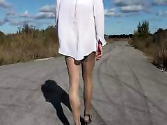 Pantyhose Outdoor part 2 of 6