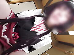 Vtuber piss in her mouth shame uniform cosplaying femdom handjob,blowjob and cowgirl raw sex creampie POV videos.