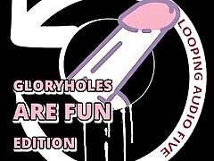 Looping Audio Five bizarre piss slave dirty Holes Are Fun Edition