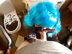 Casual sex in the toilet with my best friend&039;s wife