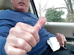 I was so horny, I park my laura bentley breasts in a secluded parking lot to jerk-off. I had a nice wank and cum, some verbal too.