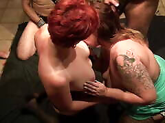 These horny flemish sluts are on a gangbang
