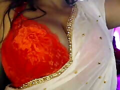 Opening Sari and Bra Then sajani aunty boobs Nude Boobs Press.