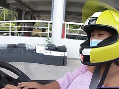 Thai teen sex masturbasy go karting and sex