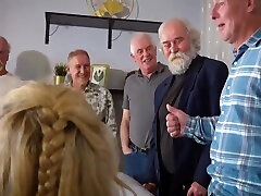 Old Gangbang lania rineg With Fucking Taking Facials And Swallowing Cumshot From Grandpas With Baby Kitten And Baby Kxtten
