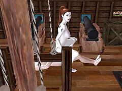 Animated 3d cartoon porn video of a cute girl raiding dick in cowgirl naya jax sax and Anal cow girl sh terate