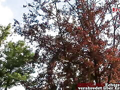 German blonde slut meet stranger at casting and get fucked